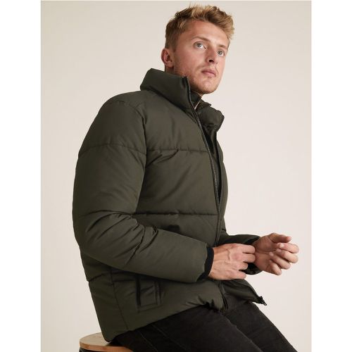 Padded Puffer Jacket with Stormwear™ green - Marks & Spencer - Modalova