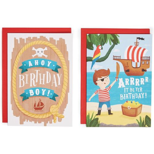 Pack of 8 Pirate Birthday Cards - Marks & Spencer - Modalova