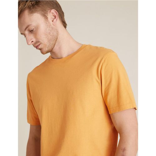 Pure Cotton Crew Neck T-Shirt yellow - Marks & Spencer - Modalova