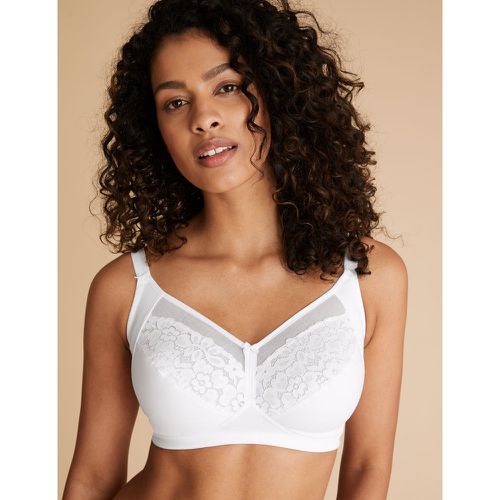 Cotton & Lace Total Support Full Cup Bra B-G - Marks & Spencer - Modalova