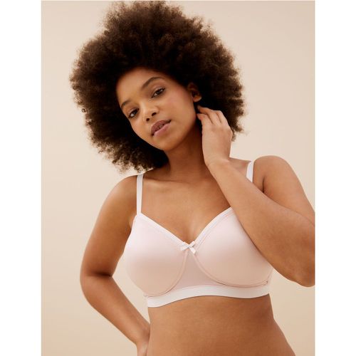 Sumptuously Soft™ Non Wired Full Cup Bra AA-E pink - Marks & Spencer - Modalova