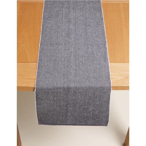 Cotton Ribbed Table Runner grey - Marks & Spencer - Modalova