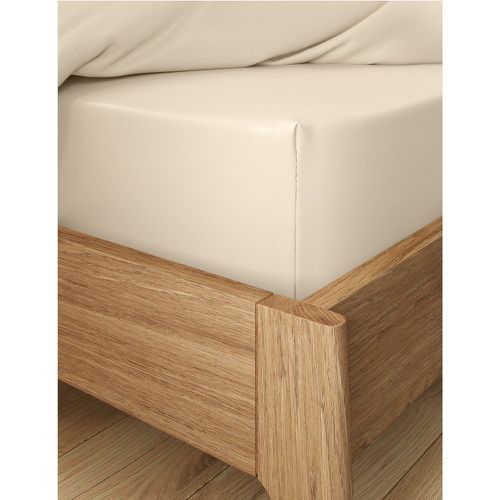 Egyptian Cotton 400 Thread Count Percale Deep Fitted Sheet cream - Marks & Spencer - Modalova