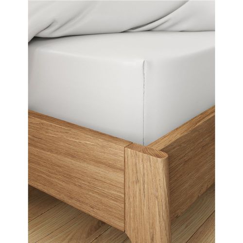 Egyptian Cotton 400 Thread Count Percale Deep Fitted Sheet - Marks & Spencer - Modalova