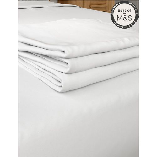 Egyptian Cotton 230 Thread Count Flat Sheet - Marks & Spencer - Modalova
