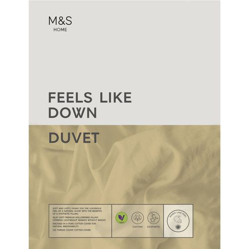 Feels Like Down 10.5 Tog Duvet - Marks & Spencer - Modalova