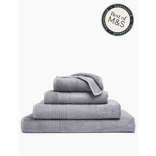 Egyptian Cotton Luxury Towel grey - Marks & Spencer - Modalova
