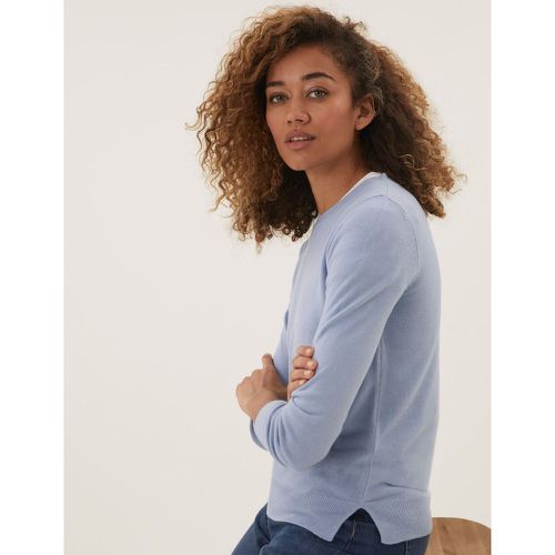 Supersoft Crew Neck Jumper blue - Marks & Spencer - Modalova