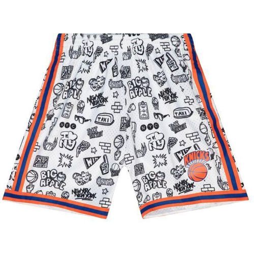Shorts New York Knicks Doodle Swingman 1991/92 - Mitchell & Ness - Modalova