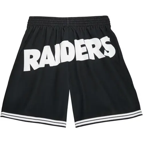 Shorts Oakland Raiders NFL Big Face 3.0 Fashion - Mitchell & Ness - Modalova
