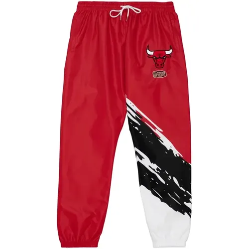 Pantaloni della tuta Chicago Bulls Paintbrush - Mitchell & Ness - Modalova