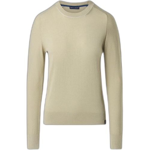 Ein zeitloser Klassiker für die lässige Garderobe. Dieser Rundhalspullover ist vollständig gestrickt aus einer umweltfreundlichen Mischung aus Baum - MAG10256206 - Modalova