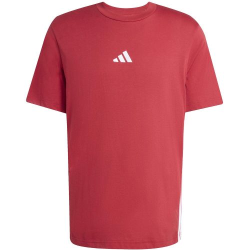 Ob du nach Komfort oder Stil suchst, dieses T-Shirt adidas bietet dir beides. Aus weichem Jersey gefertigt für zusätzlichen Komfort, ist es mit den - MAG11814803 - Modalova