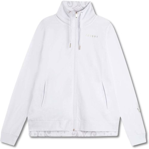 Felpa leggera in jersey elasticizzato pesante, con un design asimmetrico e un orlo più lungo sul retro e aperture sui lati. Dotata di un collo alto c - MAG10716118 - Modalova