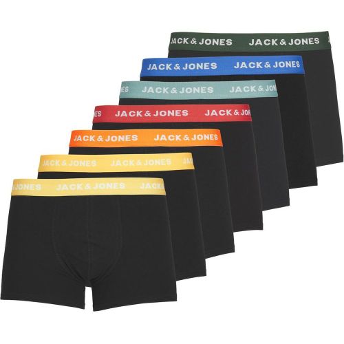 Entdecken Sie das 7er-Pack Boxershorts Jack & Jones Vito Solid, eine Kollektion von essentieller Unterwäsche für jeden modernen Mann. Hergestellt vo - MAG5092851 - Modalova