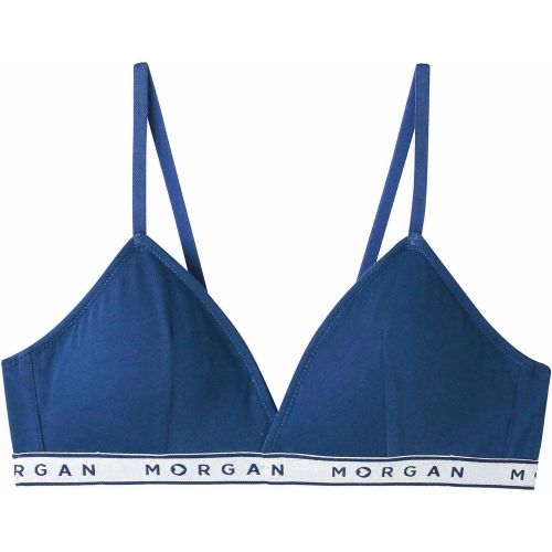 Eine dreieckige Form kombiniert mit dem Komfort von Baumwolle macht diesen BH von MORGAN zum idealen Begleiter für junge Mädchen.Produktdetails:• - MAG10018048 - Modalova