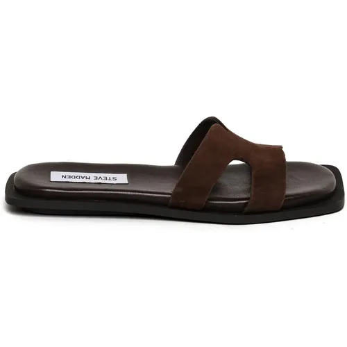 Die Damensandalen Steve Madden Sofia sind die perfekte Verkörperung von Eleganz und Komfort für diese Sommeraison. Sie wurden speziell entwickelt, u - MAG10264817 - Modalova