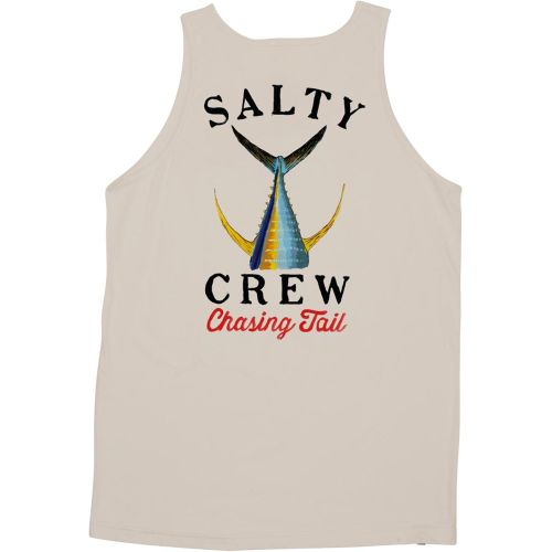 Das TANKTOP TAILED in Schwarz besteht aus 100 % BAUMWOLLE. Es hat einen regulären Schnitt und verfügt über Siebdrucke auf der Vorder- und Rückseit - MAG9817152 - Modalova