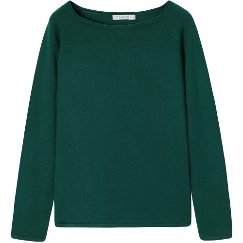 Il sweatshirt donna con scollo a barca è un must-have del guardaroba che combina eleganza e comfort nella vita di tutti i giorni.Il taglio classico d - MAG11306065 - Modalova