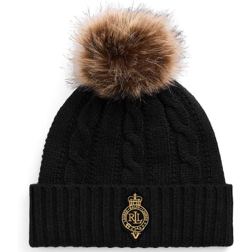 Pom Pom Beanie - Lauren Ralph Lauren - Modalova