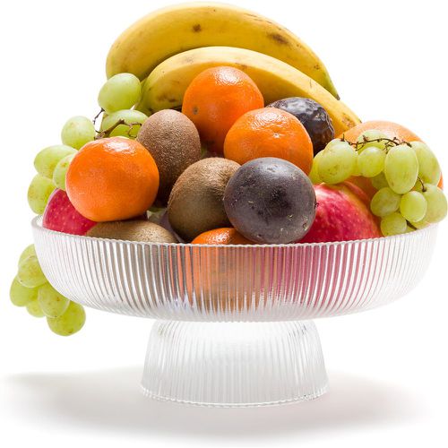 Stria Ribbed Glass Fruit Bowl - LA REDOUTE INTERIEURS - Modalova