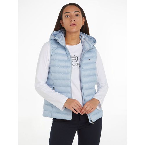 Zipped Hooded Padded Gilet - Tommy Hilfiger - Modalova