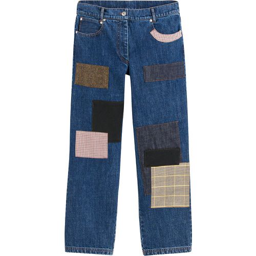 Patchwork Straight Jeans, Length 28.5" - JULIE DE LIBRAN x LA REDOUTE - Modalova