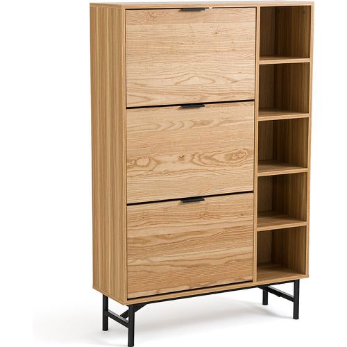 Jarta Ash Veneer 3-Door Shoe Cabinet - LA REDOUTE INTERIEURS - Modalova