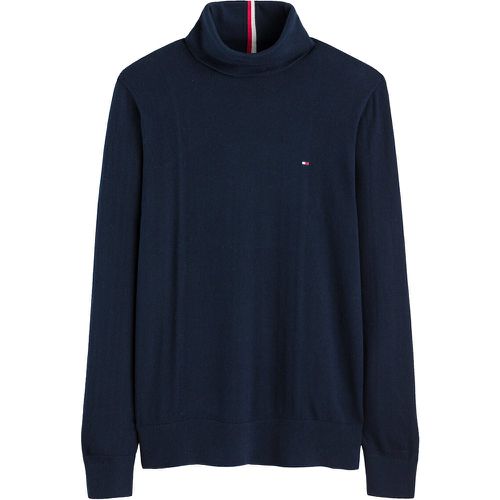 Pima Cotton/Cashmere Jumper with Turtleneck - Tommy Hilfiger - Modalova