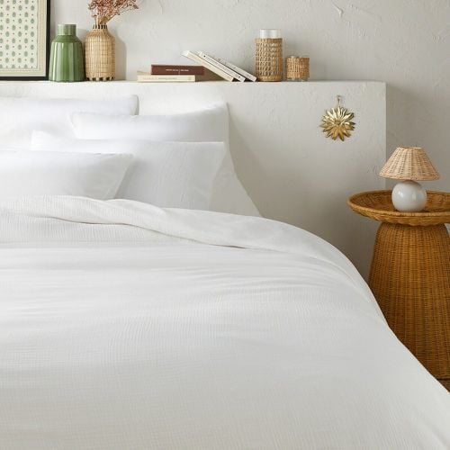 Kumco Cotton Muslin & Washed Cotton Duvet Cover - LA REDOUTE INTERIEURS - Modalova