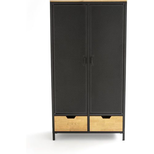 Agama Metal & Oak Double Wardrobe - LA REDOUTE INTERIEURS - Modalova