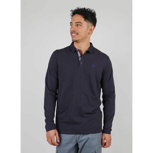 Embroidered Logo Polo Shirt in Cotton with Long Sleeves - Oxbow - Modalova