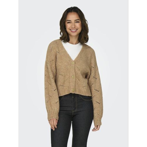 Openwork V-Neck Cardigan - Only - Modalova