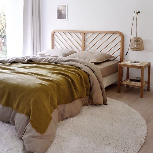 Linange 100% Washed Linen Bedspread - LA REDOUTE INTERIEURS - Modalova