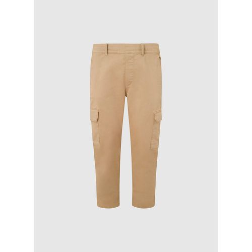 Slim Fit Cargo Trousers in Cotton Mix - Pepe Jeans - Modalova