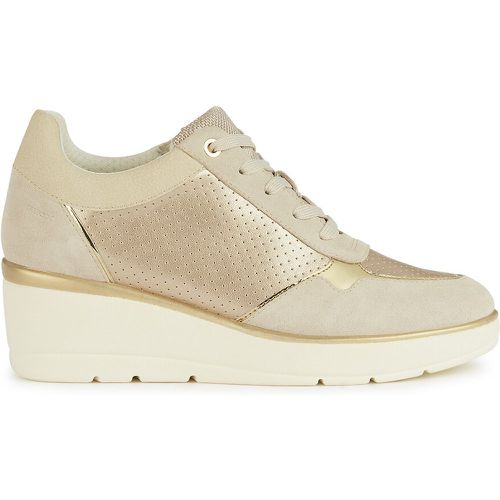 Ilde Breathable Wedge Trainers - Geox - Modalova