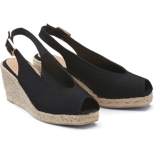 Dosalia Canvas Slingback Espadrilles with Wedge Heel - CASTANER - Modalova