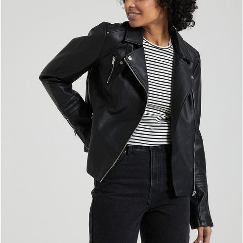 Faux Leather Short Jacket with Zip Fastening - Only Tall - Modalova