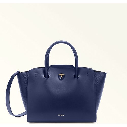 Genesi Medium Leather Tote Bag - FURLA - Modalova