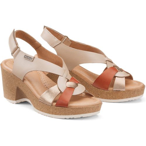 Arenales Leather Wedge Sandals - Pikolinos - Modalova