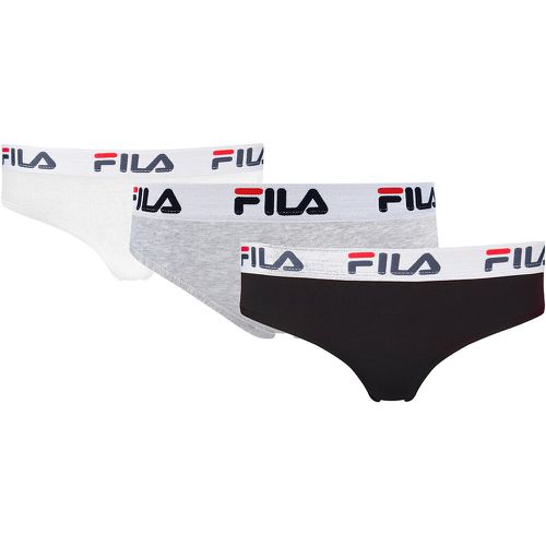 Pack of 3 Knickers in Cotton - Fila - Modalova