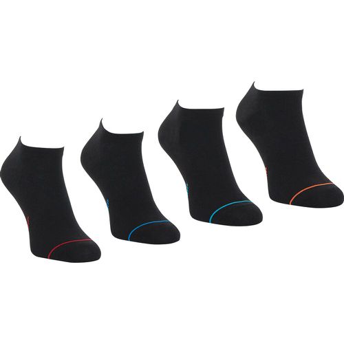 Pack of 4 Pairs of Plain Trainer Socks - Athena - Modalova