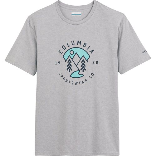 Rapid Ridge Cotton T-Shirt with Logo Print and Short Sleeves - Columbia - Modalova