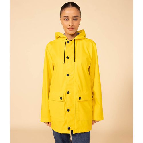 Iconic Hooded Waxed Jacket - PETIT BATEAU - Modalova