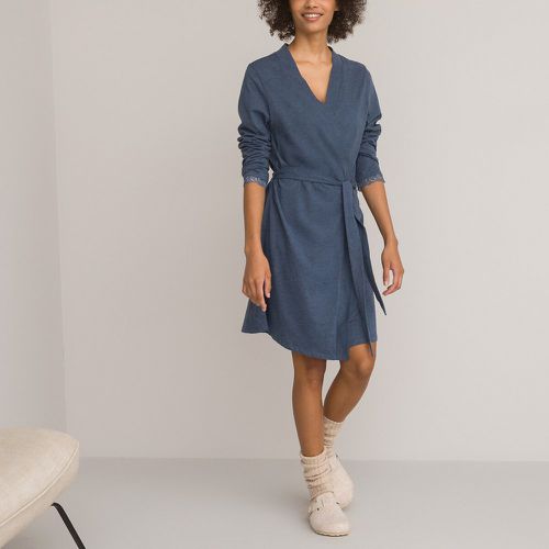 Cotton Long Sleeve Bathrobe - LA REDOUTE COLLECTIONS - Modalova