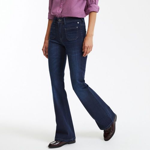 High Waist Bootcut Jeans with Patch Pockets - FREEMAN T. PORTER - Modalova