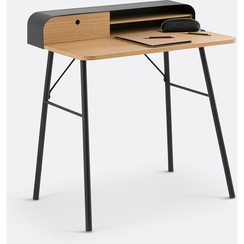 Jimi Oak Veneer & Metal Desk - LA REDOUTE INTERIEURS - Modalova