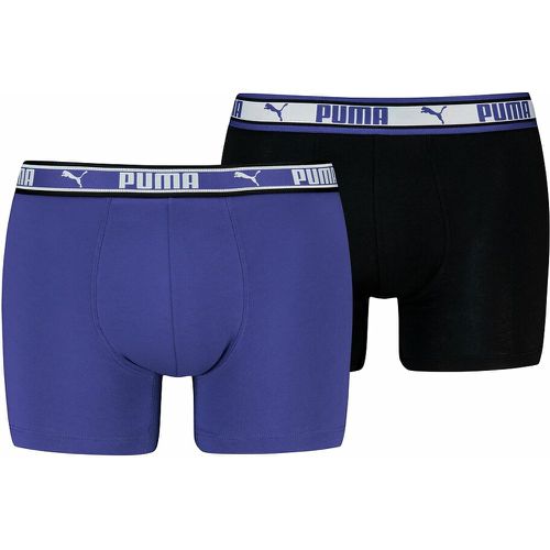 Pack of 2 Dual Hipsters in Cotton - Puma - Modalova