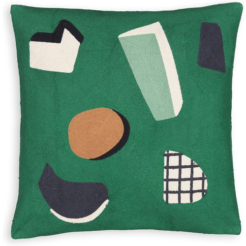 Walter Graphic 45 x 45cm 100% Cotton Cushion Cover - LA REDOUTE INTERIEURS - Modalova