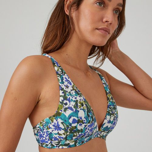 Floral Halterneck Bikini Top - LA REDOUTE COLLECTIONS - Modalova